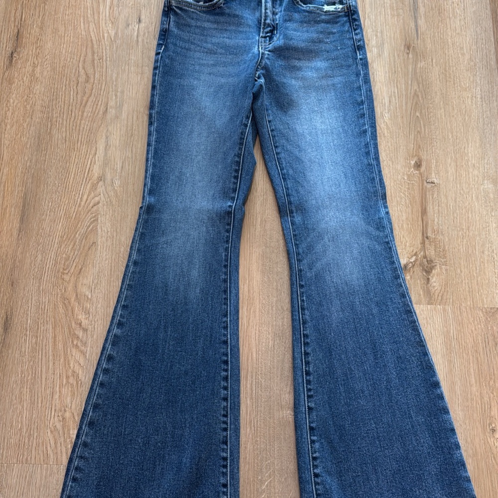 Women's flying monkey Jeans - Dark Blue Wash